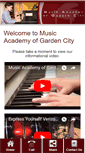 Mobile Screenshot of musicacademyofgc.com